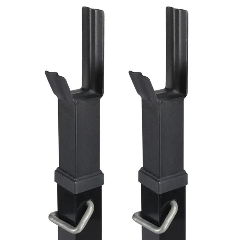 Pair of Adjustable Squat Rack Standard 45-70 Inch Solid Steel Squat Stand – view 9