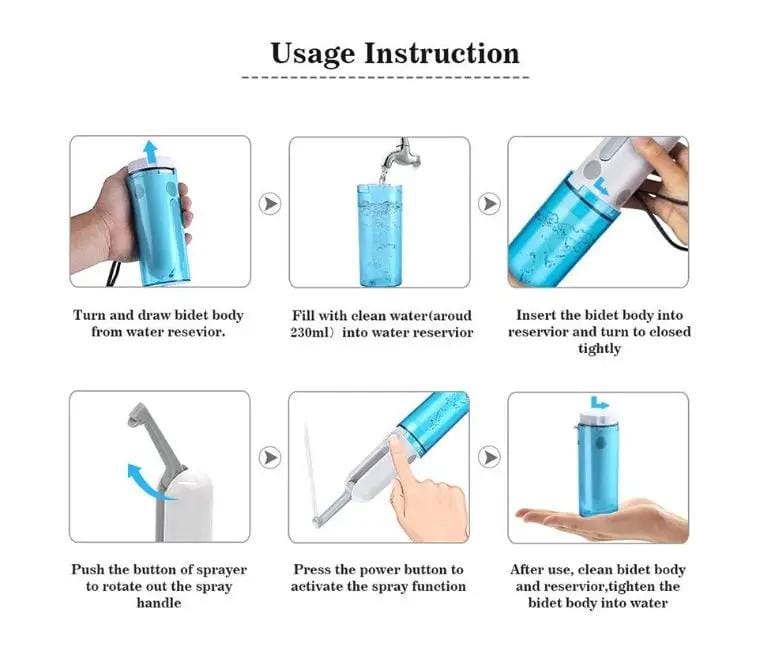 salelink.co.nz Unbranded Portable Bidet Portable Bidet | Action Outdoors NZ