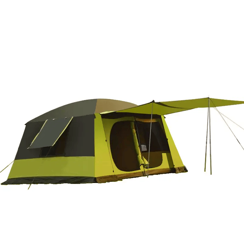 salelink.co.nz Unbranded Camping Tent 420x305x210cm - Green Camping Tent 420x305x210cm - Green | Action Outdoors NZ