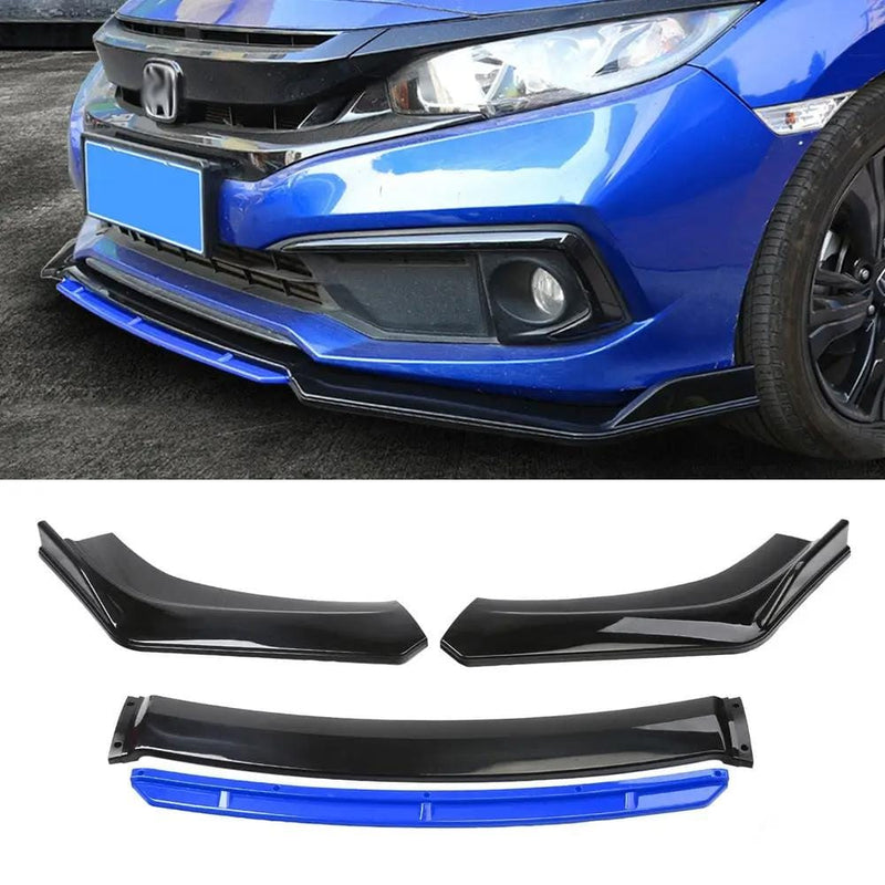 Car Front Bumper Protector Kit - Blue G63 – view 3