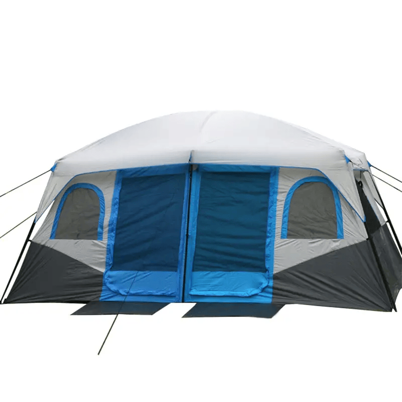 Camping Tent 420x305x210cm - Blue/Grey/White – view 1