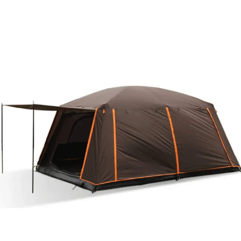 Silver Coated Tent 5-8persons 310x220x190cm - Coffee – view 1