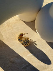 Tahana Jewellery Earrings Kōhatu Koura Gold Earrings Kōhatu Koura Gold Earrings