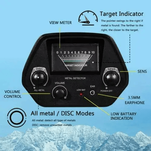 salelink.co.nz Unbranded Metal Detector - Metal (LM1904) Metal Detector - Metal (LM1904) | Action Outdoors NZ