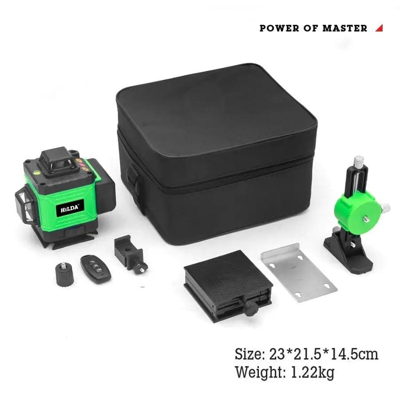 salelink.co.nz Unbranded 16-Line Green Laser Level Self-Leveling 16 Line Green Laser Level Self Leveling Tool