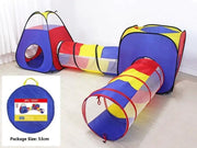 4PCS Pop-Up Square Triangle Tunnel Play Tent Kit Set – view 14