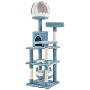 Yaheetech Multi-Level Ocean-themed Cat Tree Cat Tower Multi-Level Ocean-themed Cat Tree Cat Tower