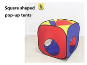 4PCS Pop-Up Square Triangle Tunnel Play Tent Kit Set – view 4