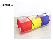 4PCS Pop-Up Square Triangle Tunnel Play Tent Kit Set – view 8
