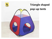 4PCS Pop-Up Square Triangle Tunnel Play Tent Kit Set – view 6