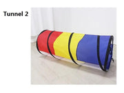 4PCS Pop-Up Square Triangle Tunnel Play Tent Kit Set – view 9