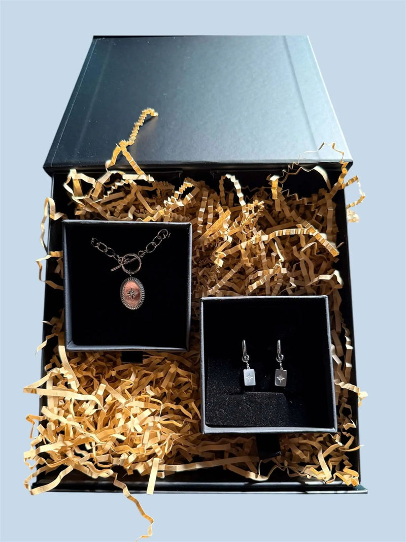 Tahana Jewellery Bundle Set Ngā Aho Whetū Silver Bundle Ngā Aho Whetū Silver Bundle