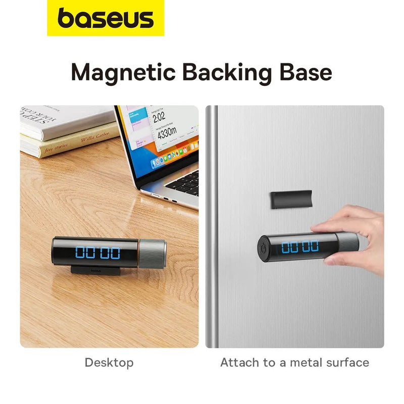salelink.co.nz Baseus Magnetic Digital Timer Countdown Magnetic Digital Timer Countdown | Action Outdoors NZ