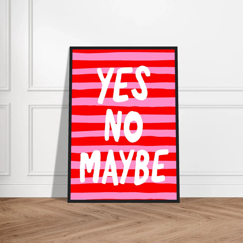 Blank Wall Print Shop Print Material Yes No Maybe Yes No Maybe