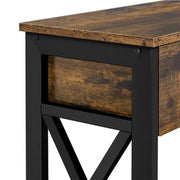 Yaheetech 2-Tier X-Design Console Table Hall Table 2-Tier X-Design Console Table Hall Table