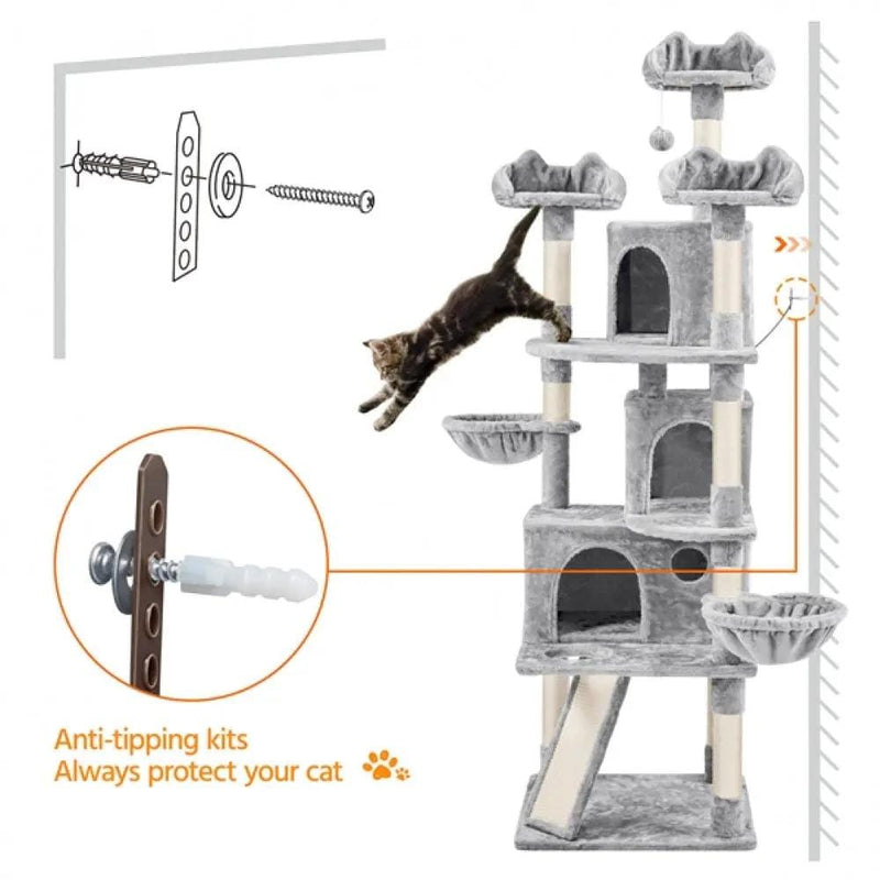 Yaheetech Large Cat Tree Large Cat Tree