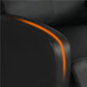 Yaheetech 1 pair PU Leather Recliner Chairs 1 pair PU Leather Recliner Chairs