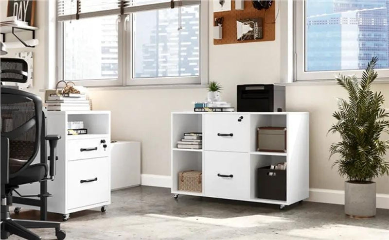 Yaheetech Vintage File Cabinet Mobile Letter Size File Cabinet Vintage File Cabinet Mobile Letter Size File Cabinet
