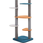 Yaheetech 8-8.6FT Floor-to-Ceiling Cat Tree 8-8.6FT Floor-to-Ceiling Cat Tree