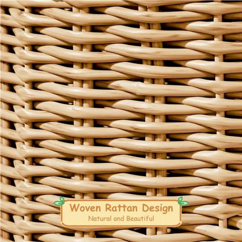 Yaheetech 36″ Tall Rattan Cat Tree Cat House Cat Tower 36″ Tall Rattan Cat Tree Cat House Cat Tower