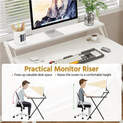 Yaheetech Foldable Computer Desk Foldable Computer Desk