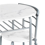 Yaheetech Modern Dining Set 1X Table + 2 Chairs Modern Dining Set 1X Table + 2 Chairs