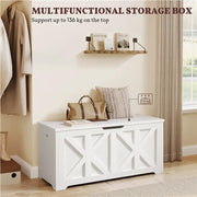 Yaheetech Wooden Storage Chest Storage Bench Wooden Storage Chest Storage Bench