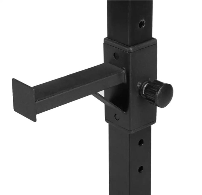 Pair of Adjustable Squat Rack Standard 45-70 Inch Solid Steel Squat Stand – view 10