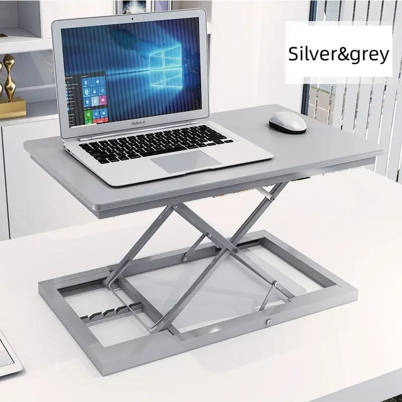 Adjustable Laptop Table Desk - Silver&Grey – view 2