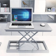 Adjustable Laptop Table Desk - Silver&Grey – view 4