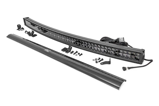 50 Inch Black Series LED Light Bar Curved Dual Row Cool White DRL – view 1