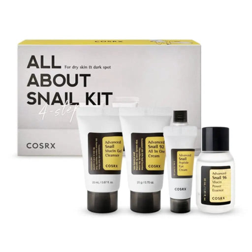 Poppy Gifts Skin Care COSRX All About Snail Kit (4-Step Travel Set) COSRX All About Snail Kit (4-Step Travel Set)