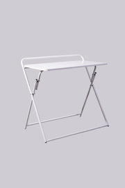sue-e furniture Computer Desk Amber Folding Desk White Amber Folding Desk White