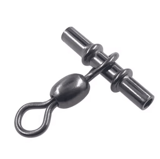 18mm 40kg Swivel Sleeves 3-way Fishing Swivels Crane 10 PK 1.8mm Line Size – view 1