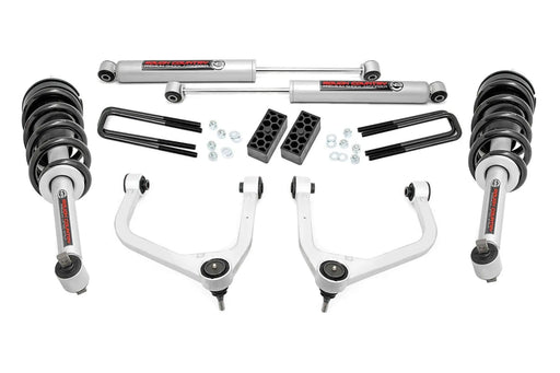Rough Country 3.5 Inch Suspension Lift Kit Silverado 1500 2WD And 4WD 2019-2024 – view 1