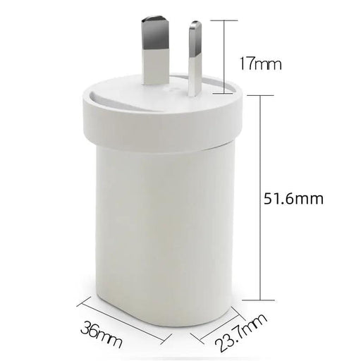 2 Port USB Phone Charger 5V 2A Dual USB Wall Charging AC Adapter NZ Plug – view 2