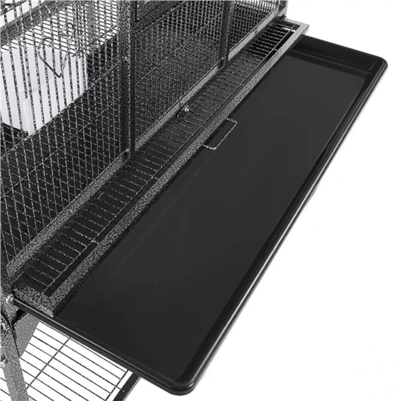 Yaheetech 63’’H Large Parrot Cage w/ Stand Rolling Metal Pet Cage 63’’H Large Parrot Cage w/ Stand Rolling Metal Pet Cage