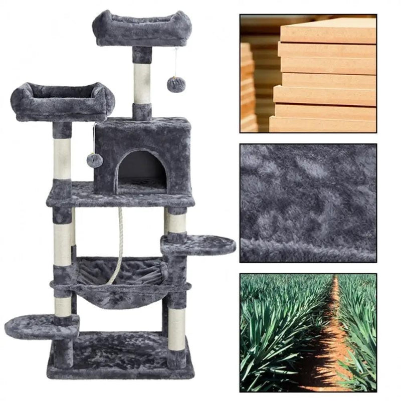 Yaheetech Multilevel Cat Tree Cat Tower Multilevel Cat Tree Cat Tower