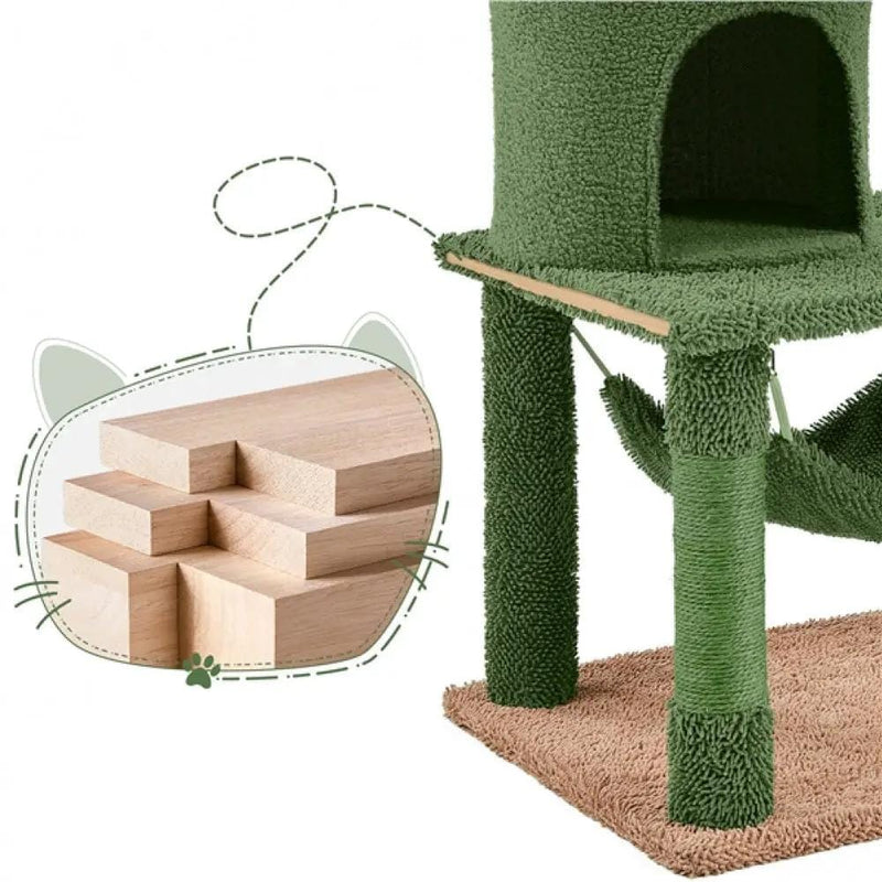 Yaheetech Cactus Cat Tree Cactus Cat Tree