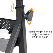 Drafting Table & Stool Set with Adjustable Table Angles & Heights All-in-One – view 11