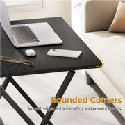 Yaheetech 2-Tier Foldable Computer Desk w/ Monitor Shelf 2-Tier Foldable Computer Desk w/ Monitor Shelf