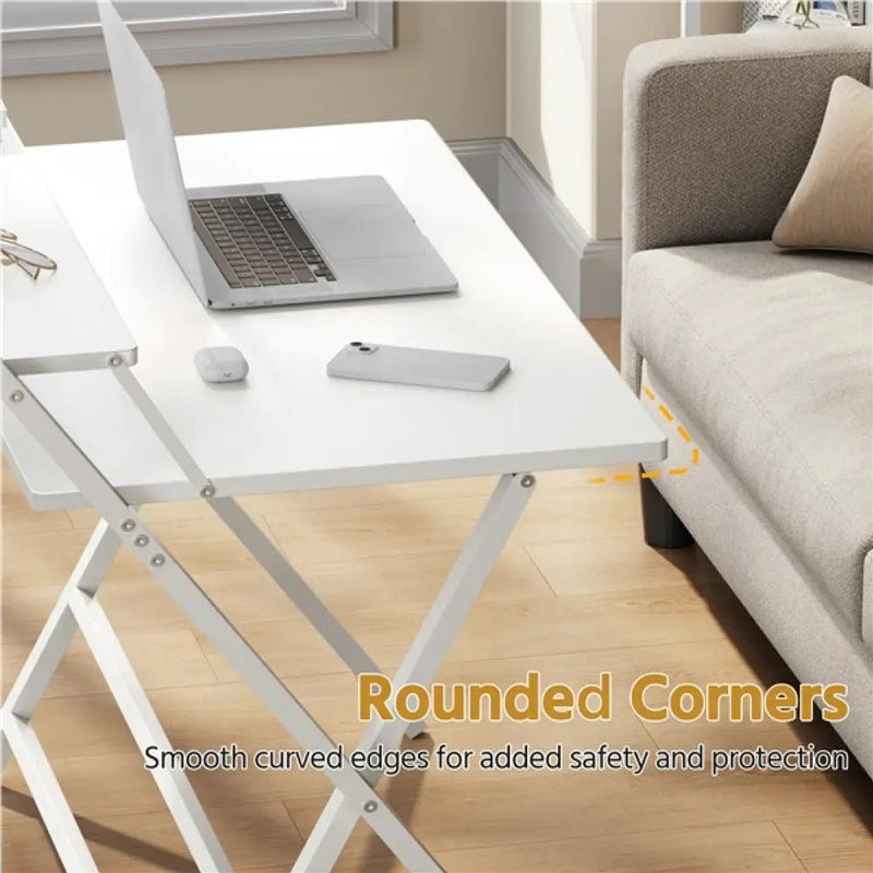 Yaheetech Foldable Computer Desk Foldable Computer Desk