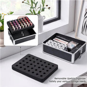 5-In-1 Professional Aluminum Rolling Cosmetic Makeup Train Cases Trolley – view 11