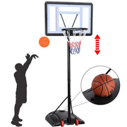 Yaheetech 7.2-9.2FT Height-Adjustable Basketball Hoop System 7.2-9.2FT Height-Adjustable Basketball Hoop System