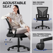 Yaheetech Mesh Office Chair Computer Chair Mesh Office Chair Computer Chair