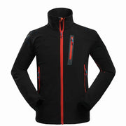 Mead's Supply & Equipment Outfitters limited Men's Jackets Men's Outdoor Softshell Jacket Lightweight Windproof for Hiking Men's Outdoor Softshell Jacket Lightweight Windproof