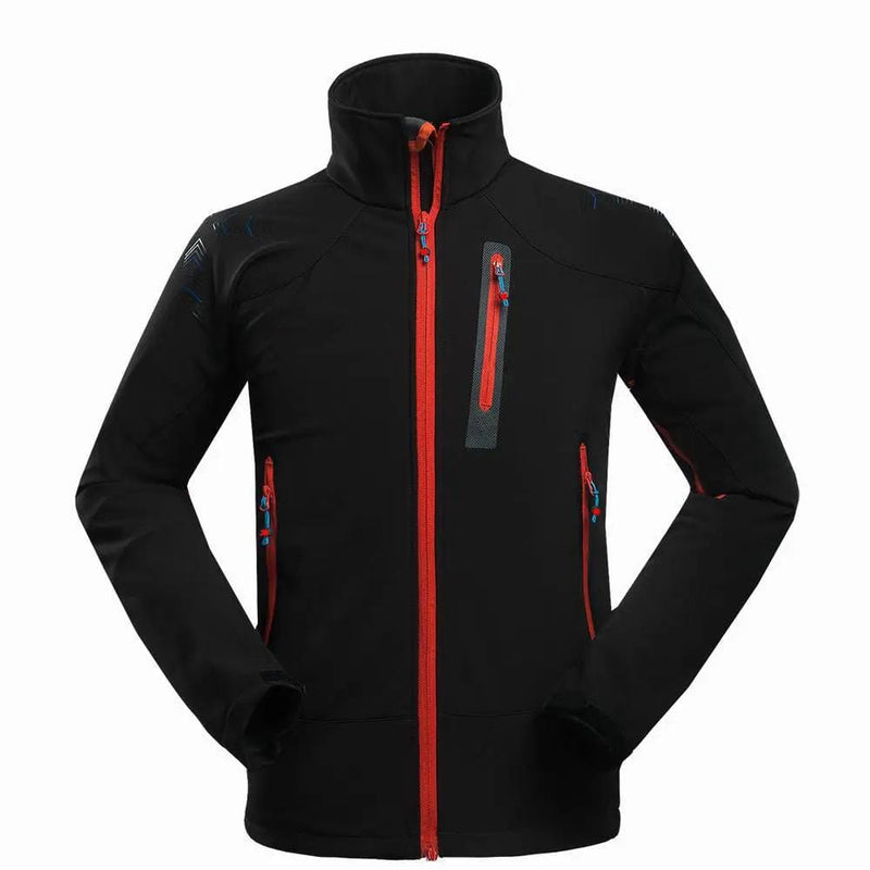 Mead's Supply & Equipment Outfitters limited Men's Jackets Men's Outdoor Softshell Jacket Lightweight Windproof for Hiking Men's Outdoor Softshell Jacket Lightweight Windproof