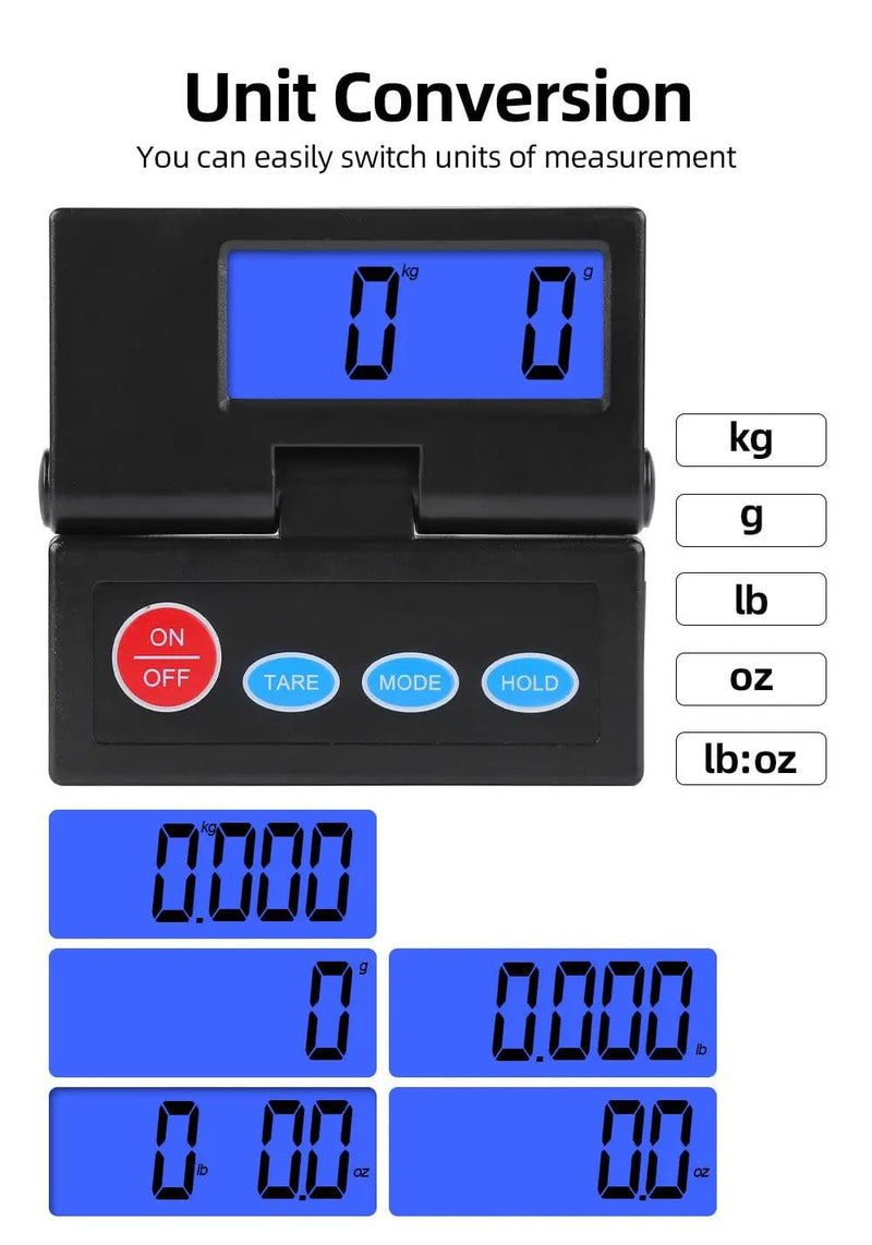 50KG Digital Electric Platform Scale Postal – view 4
