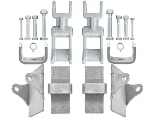 Trojan Suspension Hardware Tandem Rocker Kit - 50mm - Weld Parts Included Tandem Rocker Kit - 50mm - Weld Parts Included