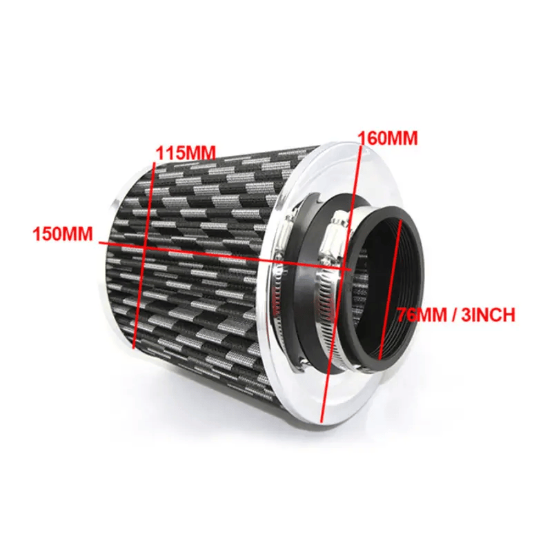 salelink.co.nz Unbranded Car Cold Air Intake Filter Car Cold Air Intake Filter | Action Outdoors NZ